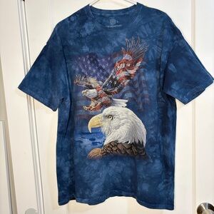 The Mountain Eagle American Flag T-Shirt